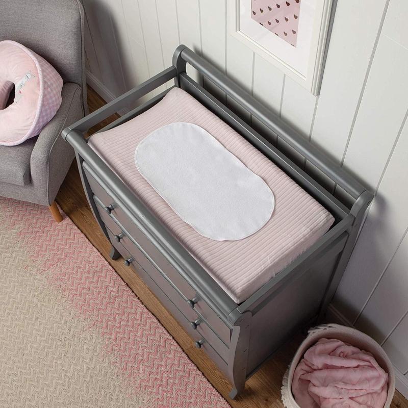 Водонепроницаемый пеленальный коврик, приятный к коже, коврик для смены подгузников для ребенка, гендерно-нейтральный, дышащая простыня, постельное белье для детской кроватки