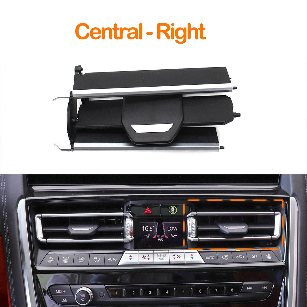 Центральный левый и правый кондиционер кондиционер вентиляционная решетка выходной ремкомплект для BMW 8 серии 840i G14 G15 G16 F91 F92 64119458567