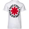 Белая футболка с логотипом-звездочкой Red Hot Chili Peppers
