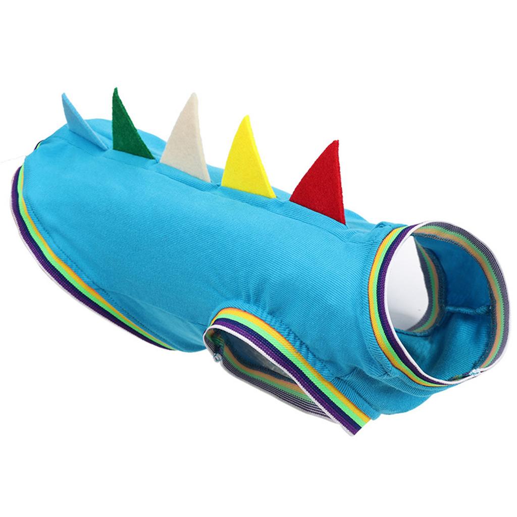 Одежда для таксы Костюм динозавра для маленькой собаки Простой в носке Наряд для косплея питомца для тематической вечеринки Хэллоуина