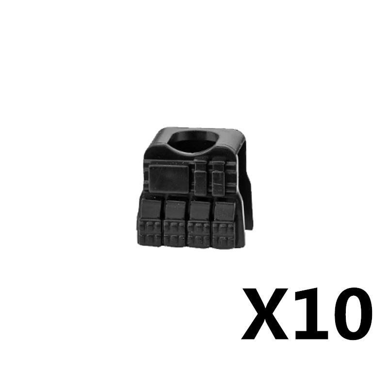 MOC Военная Фигурка Аксессуары Строительные Блоки Альфа Шлем SWAT Жилет Рюкзак Наколенники Оборудование Ночного Видения Кубики Игрушка K017