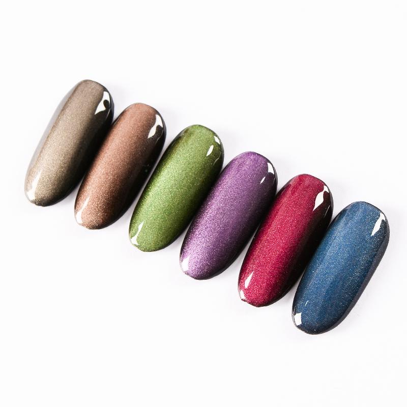 RBAN NAIL 7 мл/бутылка 3D широкая линия кошачий глаз Магнитный УФ-гель для ногтей Soak Off Маникюрный лак