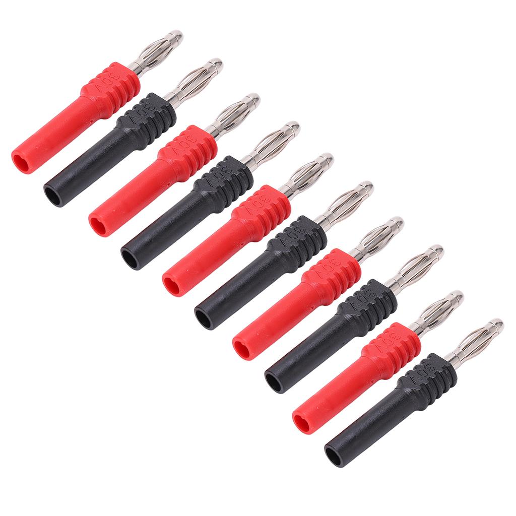 5Set J.20025 Banana Plug Connector 4mm Male To 2mm Female Banana Connector Adapter for Industrial