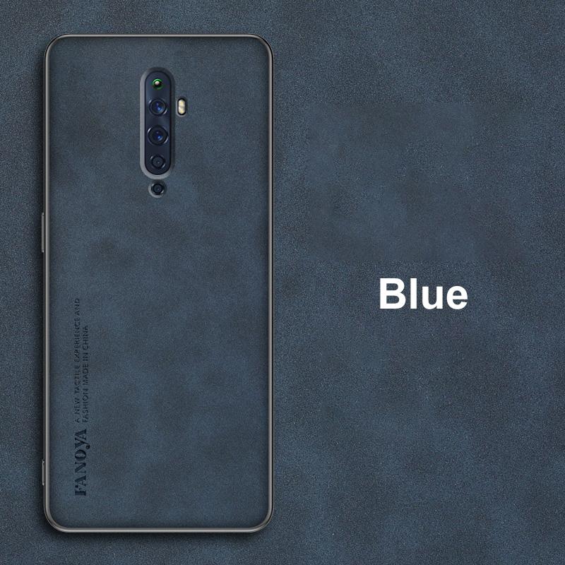Роскошный чехол из искусственной кожи для OPPO Reno 2 Z 2Z 2F, матовый силиконовый защитный чехол для телефона OPPO Reno 10X Zoom Reno2 ZF Coque