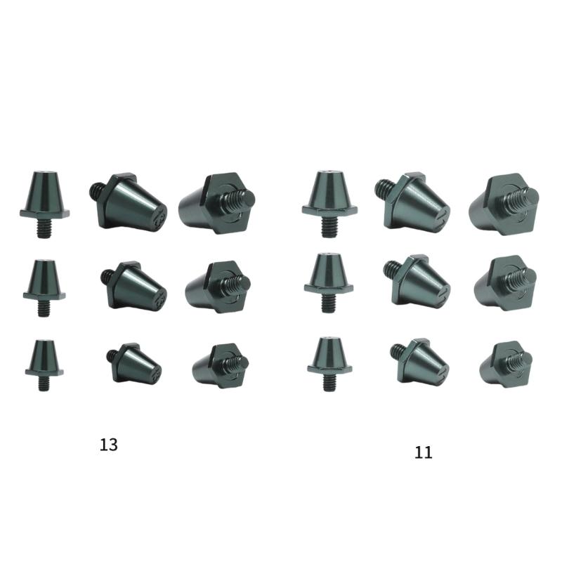 12 шт. Шипы для футбольных бутс, Замена шипов для футбольных бутс, Шипы для футбольных бутс, Шипы для футбольных бутс, Аксессуары для трековых туфель