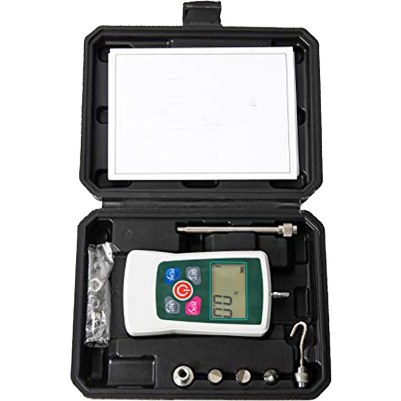 AD23-Digital Force Gauge 300N Push Pull Force Gauge Dynamometer Tension Gauge Tester Pressure Meter With Units N/LB/Kg/Oz