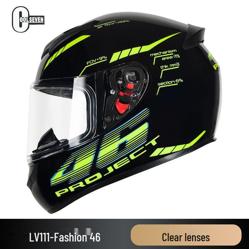 All-Season DOT Certified Electric Motorcycle Helmet