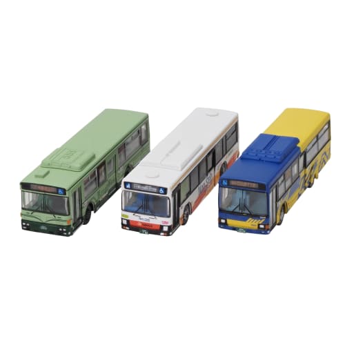 TOMYTEC The Bus Collection: Goodbye Kongo Bus, Tondabayashi Station 3-company Set, Diorama Supplies