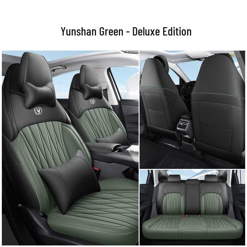 Changan Eado Five-Seater Leather Car Seat Cushion for All Seasons, Fits 24 Models