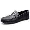 Men's Shoes with One Foot, Men's Loafers, Foot Covers, Doudou Shoes, Men's Cowhide Breathable Driving Shoes, Foreign Trade Leather Shoes, Men's