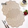 ПВХ подставка под тарелку цветок полая термостойкая подставка под стол коврик нескользящая изоляционная подкладка для кухни столовая домашний декор
