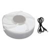 USB Fly Trap Automatic Electric Fly Trap, USB Charging, Silent, Parapharmacy Mosquito Repellent White