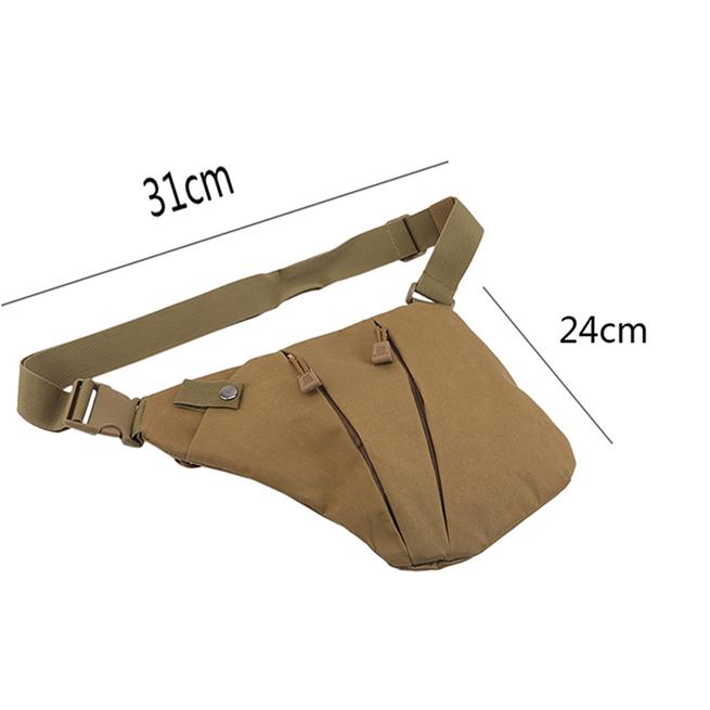 Multifunctional Tactical Crossbody Sling Bag Concealed Carry Bag For Men Women Anti Theft Crossbody Bags