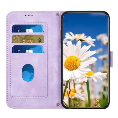 Для Xiaomi Redmi Note 13 4G чехол с цветочным узором из искусственной кожи-бумажника чехол для телефона
