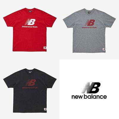 New Balance Унисекс футболка с логотипом Nb Tnt Nbneb4l0