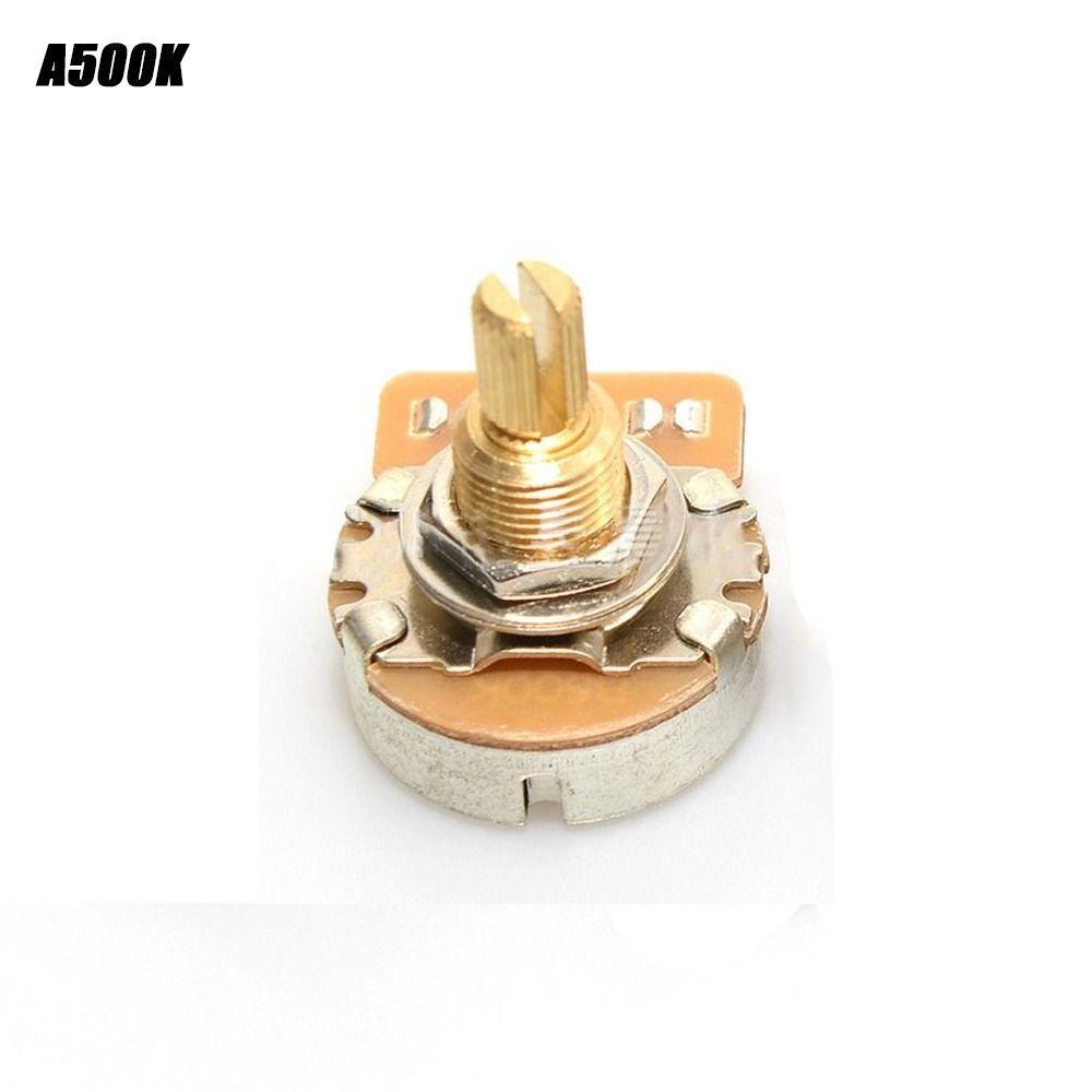 Ручка настройки баса, медный стержень, потенциометр, короткий стержень, гитарные потенциометры, латунь, 3/8" с резьбой