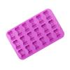 Mini Bone Shape Baking Stencil Soft Silicone Casting Die Pan DIY Craft Tools For Ice Cube Chocolate Fondant Dessert