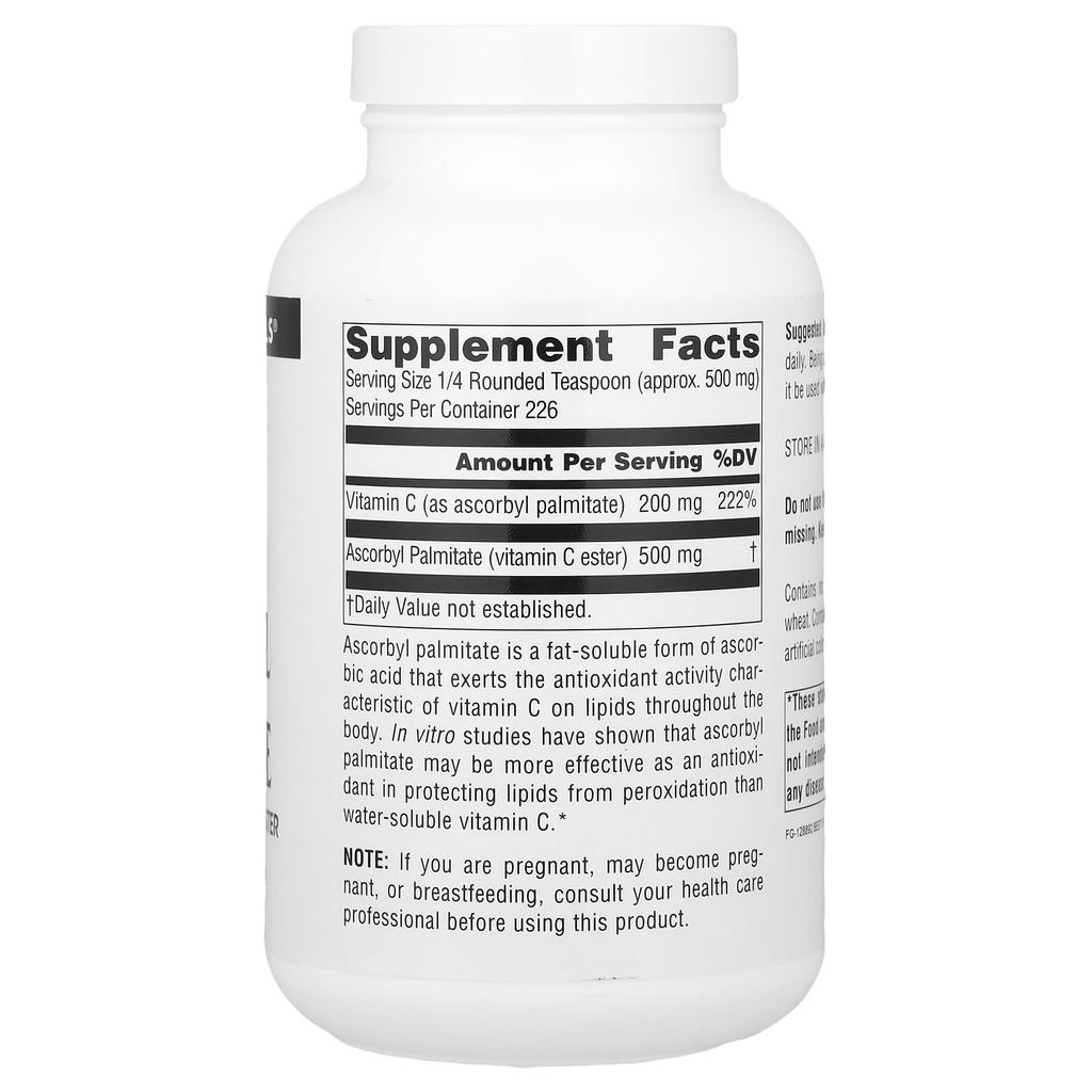 Ascorbyl Palmitate, 4 oz (113.4 g) Powder