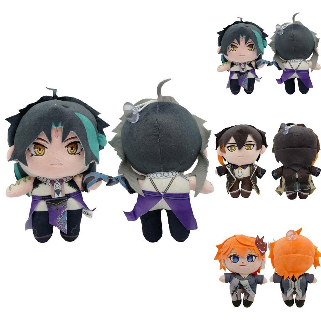 Очаровательная плюшевая кукла Genshin Impact Гань Юй Кли Чжун Ли Ху Тао, мягкая игрушка, детский подарок