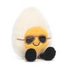 Jellycat Amuseables Boiled Egg Chic Plush Toy, Small 5.5 Inch | Food Plush | Fun Gift Idea
