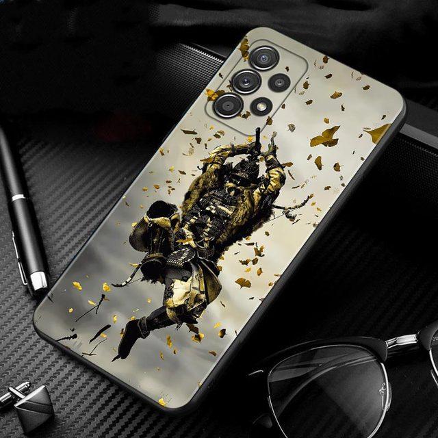 Чехол «Самурай» для Samsung Galaxy A51 A71 A01 A11 A21 A21s A31 A41 A72 A52 A42 A32 A22 A12 A02 A02s F42, чехол для телефона