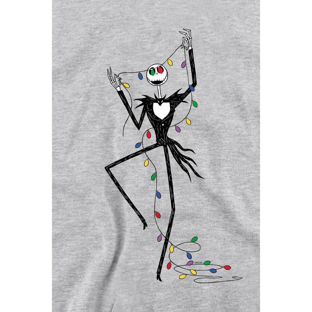 Унисекс толстовка для взрослых «Кошмар перед Рождеством» с гирляндой Джека