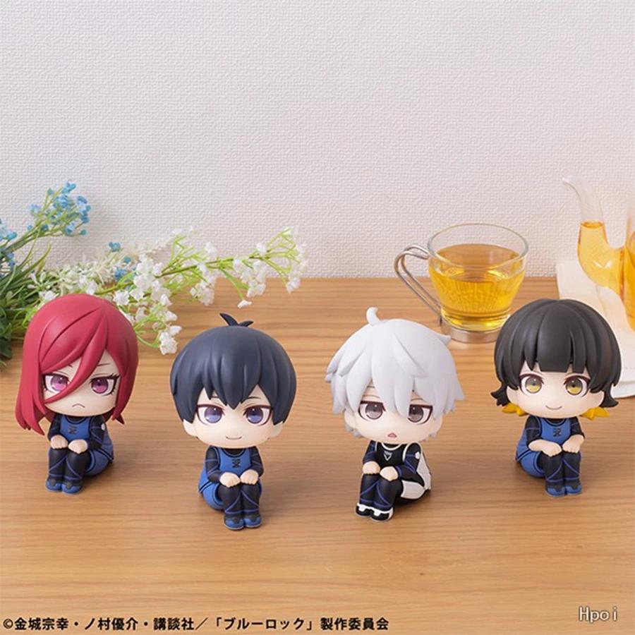 In Stock 10Cm Blue Lock Anime Figure Look Up Isagi Yoichi/Nagi Seishiro Action Figure Bachira Meguru Collection Model Doll Toys