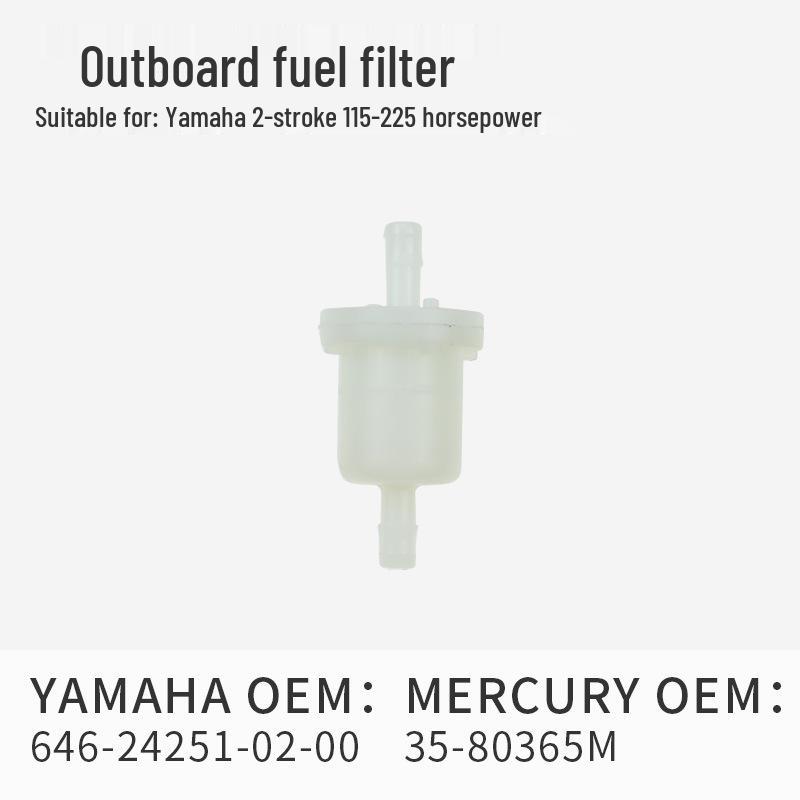 Universal Four-Stroke Outboard Engine Oil Filter Element