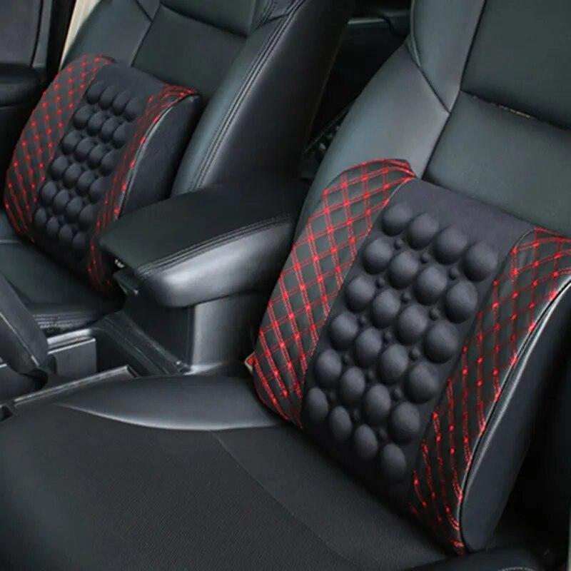 Электрический автомобиль, массажная подушка для поясничной поддержки, автомобильная подушка для шеи, сиденье, голова, шея, авто, подушка для спинки сиденья, подушка для талии, подголовник, безопасность