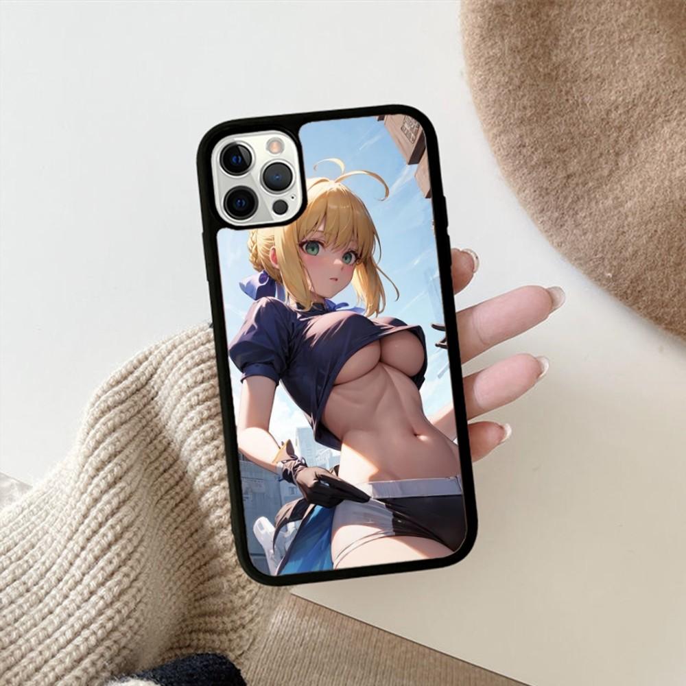 Чехол для телефона Anime fate zero из силикона PC+TPU для iPhone 14 11 12 13 Pro Max 8 7 6 Plus X XR Hard Fundas