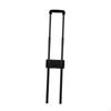 Travel Suitcase Telescopic Handle Repair Parts with 3 Stages Black Lightweight Easily Install DIY