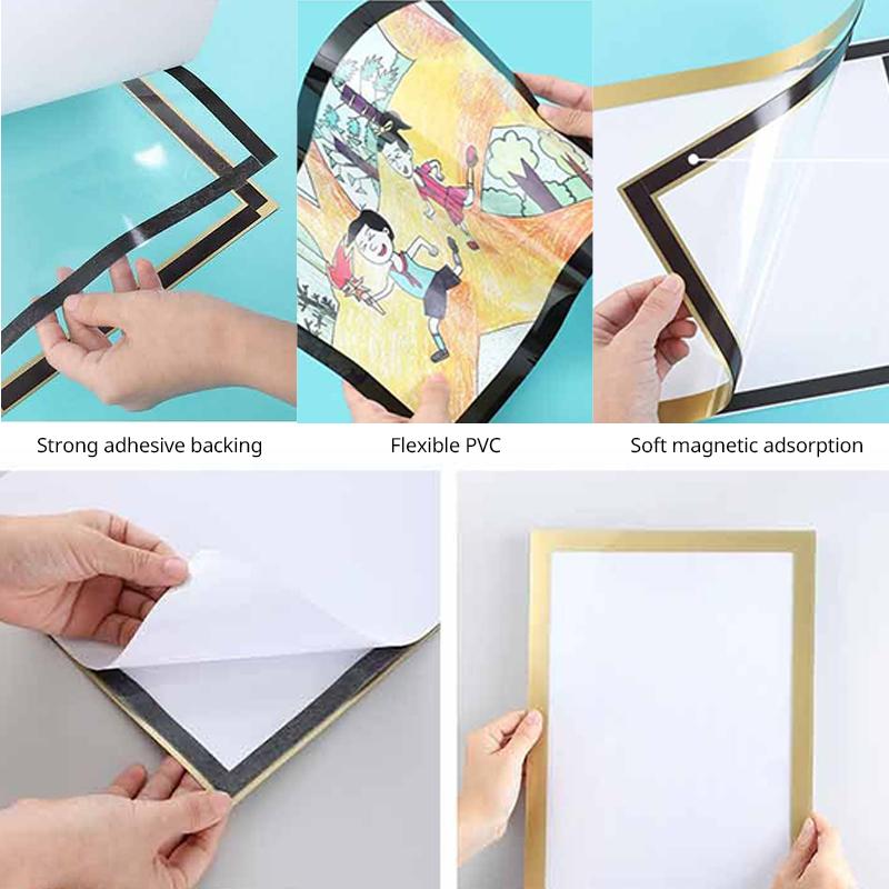 Домашняя магнитная фоторамка, фотографии, фотосертификаты, 8K, A4, A3, обложка для плаката, магнитная фоторамка