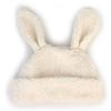 Универсальная химия Шапка-бини из белого флиса кролика шапка-кролик
