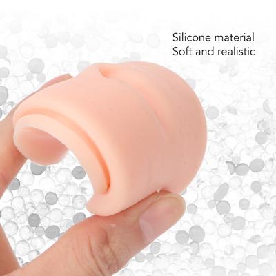 Силиконовая модель живота 3D для практики пирсинга, акупунктуры, демонстрации. Мягкая модель с пупком для обучения пирсингу живота.