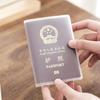 Portable Waterproof Passport Cover Simple Transparent Translucent ID Card Holder Multiple Card Slots PVC Passport Protector