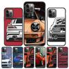 Japan JDM Sports Car Soft Case For iPhone 12 Pro Max Case Coque iPhone11 11 Pro 13 Mini XR XS Max X 7 8 Plus SE 2020 6s 5s Cover