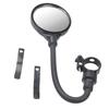 Black Bike Handlebar Rearview Mirror Silicone Handle Bike Mirrors New Long Hose Mirror Bike