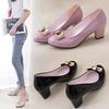 2024 New Fashion High Heels Women Pumps Woman Pointed Toe Sexy Wedding Shoes Ladies PU Leather Work Shoes