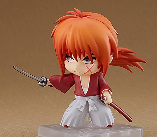 Nendoroid Rurouni Kenshin Мечник Мэйдзи Романтическая история Химура Кэнсин Раскрашенная подвижная фигурка Немасштаб ABS&ПВХ
