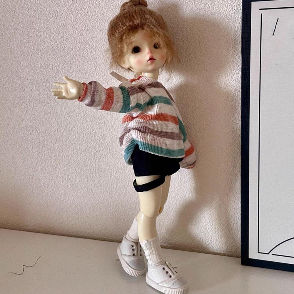 Handmake Knitted Cardigans Fashion Doll Pants Skirt for 1/6 BJD 30cm Dolls