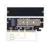 1× M.2 PCIe NVMe SSD к PCI-E Express 3.0 X4 X8 X16 Карта-адаптер Полная скорость 2280