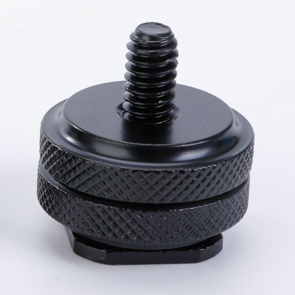 Адаптер с винтовой резьбой для крепления типа «горячий/холодный башмак» из алюминиевого сплава, новый адаптер для вспышки, аксессуары для камеры
