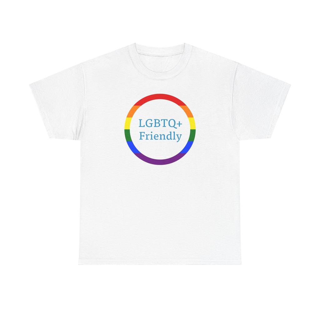 LGBTQ+ Friendly Unisex T-Shirt Mens Womens Tees Top