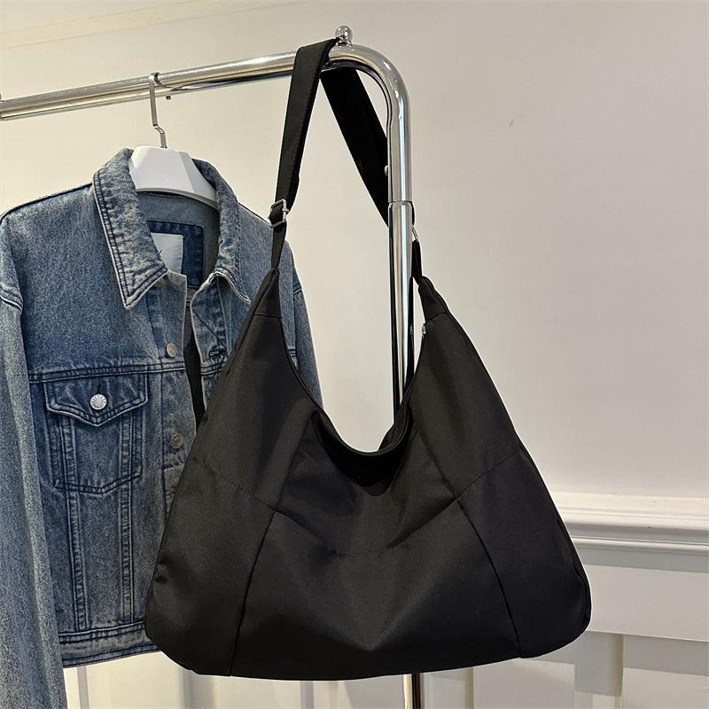 Корейская сумка большой вместимости, в стиле «ленивый шик», универсальная рабочая сумка через плечо, простая сумка-мессенджер, тренд