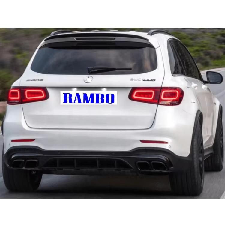 Mercedes X253 GLC63 S AMG Rear Diffuser Kit