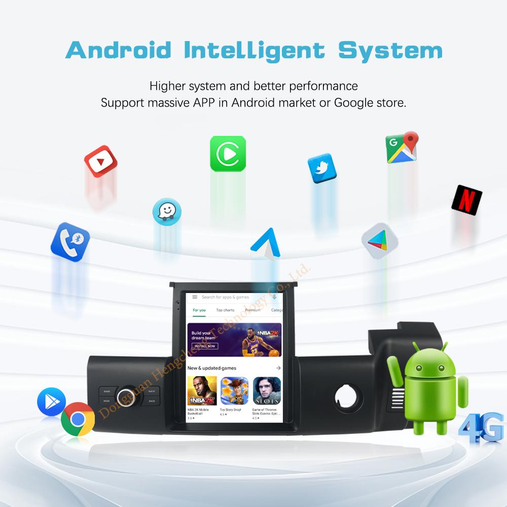 10,4 дюйма Для Land Rover Range Rover Sport L320 2010-2013 Правый руль GPS Навигация Android12 CarPlay 4G Автомобильный мультимедийный плеер