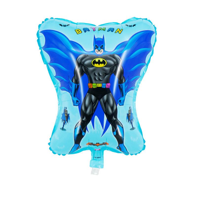 Superhero shape aluminum film balloon 10PCS