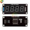 Модуль часов TM1637 4-разрядный светодиодный 0,36" 0,56" Дисплейная трубка 7-сегментный светодиодный дисплей Часы Двойная точка Модуль 0,36" 0,56 дюйма Arduino