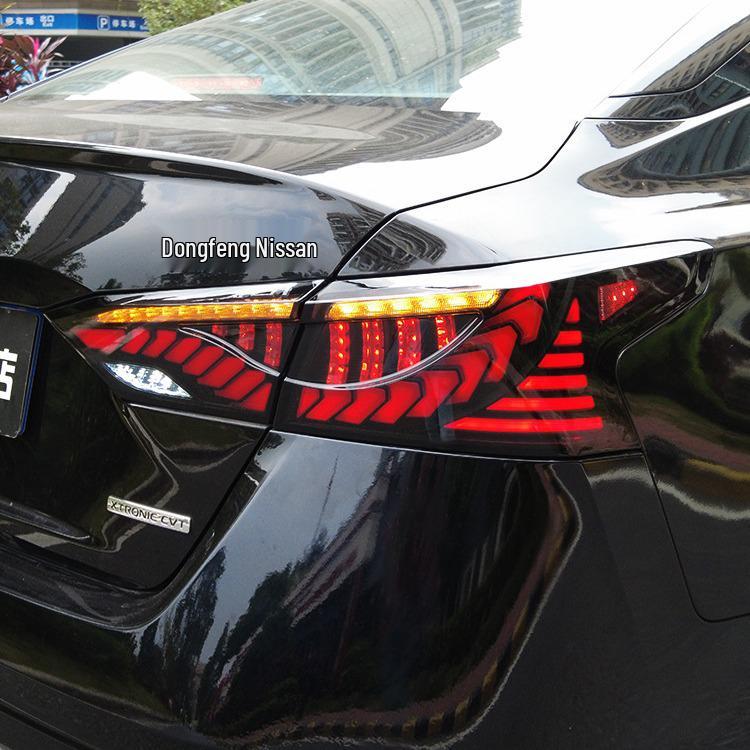 19-22 ALTIMA Teana LED Dragon Scale Tail Light: Daytime Running, Brake, Reverse, Fog