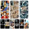 Anime One Piece Logo For Xiaomi Redmi Note 10S 10 11S 11 9S 9 8T 8 Pro Phone Case 11T 5G 11E 9T 7 6 5 5A 4X Fundas Cover Coque X